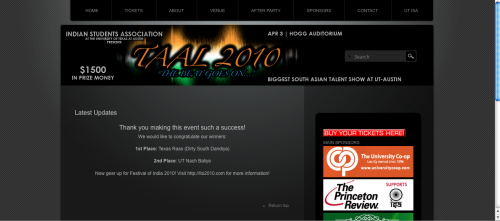 Taal 2010 : ISA's Annual Talent Show
